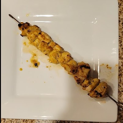 Charlies Pineapple Mustard Chicken Skewers